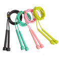 thumbnail image 1 of Adjustable Jump Rope For Fitness, Ergonomic Handles Guarantee Comfortable Grip, Durable Pvc Material Ensures Long-Term Use, Portable Design Accommodates Anywhere, Cardio Workout For All Ages (4-Pack), 1 of 5