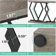 thumbnail image 6 of Tribesigns 70.9" Console Table for Living Room, Narrow Long Sofa Table with Heavy Duty Metal Frame, 6 of 6