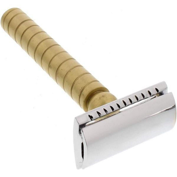 WCS Vintage Collection Razor 88BR, Brass-Open Comb