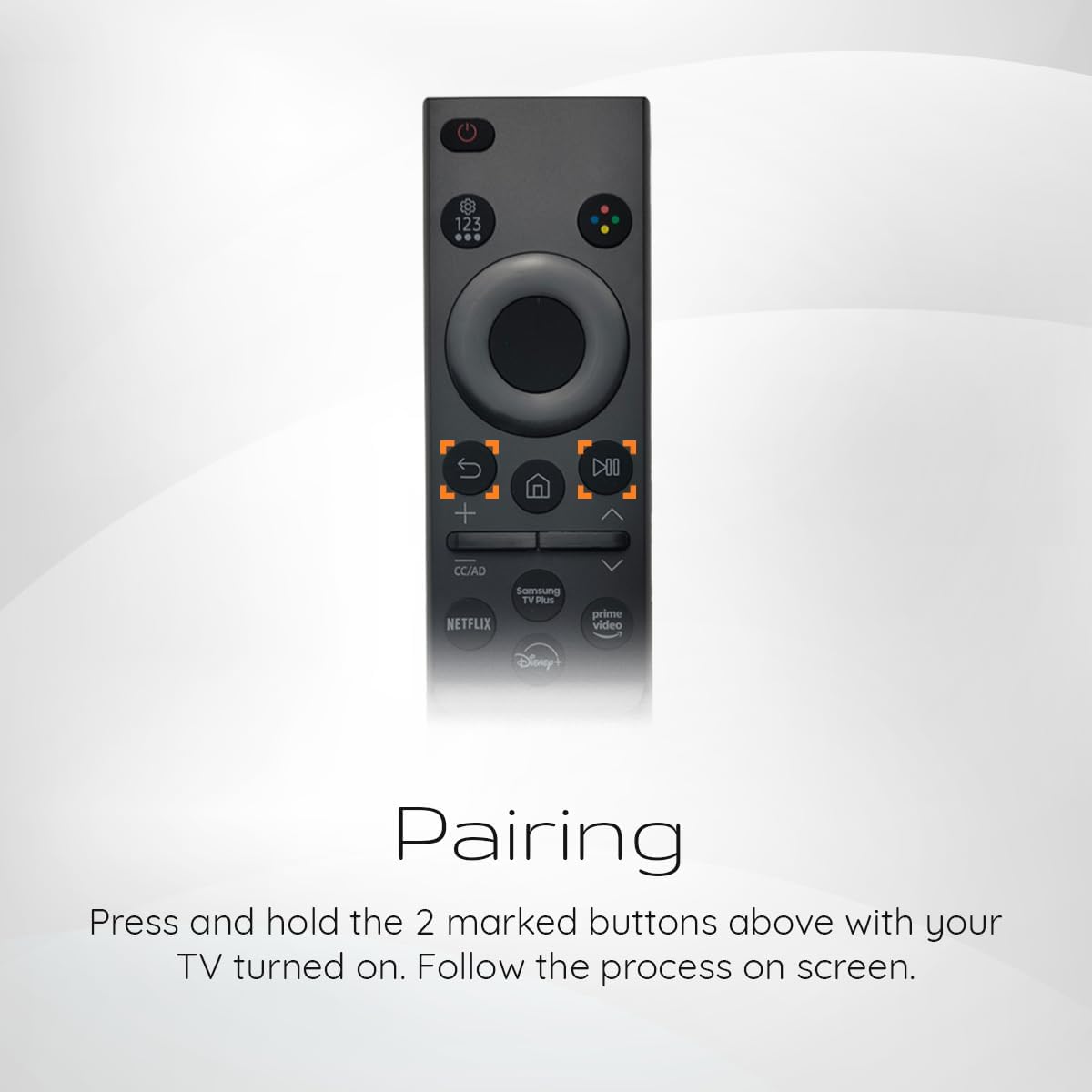 Samsung Crystal UHD Remote Control Replacement, BN59-01388A photo 5