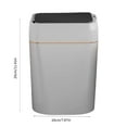 thumbnail image 3 of Bathroom Trash Can, Kitchen Trash Cans with Lids ,Small Garbage Can for Bedroom,Wastebaskets for Bedroom,Automatic Contactless Sensor Bin,Intelligent Trash Can with Lid for Kitchen/Living Room, 3 of 9