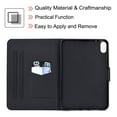 thumbnail image 6 of Allytech Stand Case for iPad 10.9" 10th Generation 2022, Flip Anti-Scratch PU Leather Shockproof TPU Bumper Case with Card Slots Holder for iPad 10 2022(A2696 A2757 A2777), Skeleton, 6 of 6