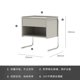 thumbnail image 1 of Luxury Wood Cabinet Nightstands Dressers Modern Wall Nightstands Shelf Outdoor Mesitas De Noche Bedroom Furniture LQQ25XP My Lux Decor Round, 1 of 19