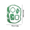 thumbnail image 4 of Riwesomey Arandelas de juntas tóricas para junta de motor de motocicleta, piezas reemplazables portátiles, accesorios de repuesto para CT90 90 Trail Vehículos, repuestos y accesorios Mis, 4 of 6