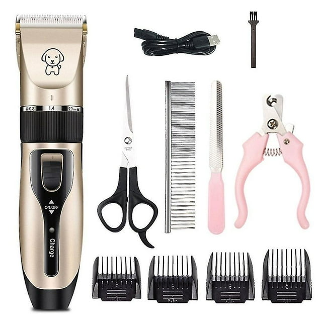Pet Grooming Hair Clipper Usb Rechargeable Shavers Hair Cutter Dog Cat Rabbit Hair Trimmer Cutting Ba