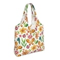 thumbnail image 2 of XMXT Canvas Tote Bag for Women, Funny Watercolor Butterfly Large Reusable Shopping Bags, Multicolor, 2 of 7