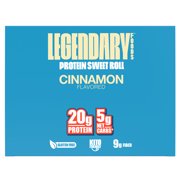 Legendary Foods Protein Sweet Roll - Cinnamon 4 Pk