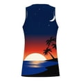 thumbnail image 3 of Basketball Palm Tree Tank Top for Men,Hawaii Tank Top Men Cool Novelty Printed Graphic Sleeveless Beach Tank Top,Muscle Shirt for Workout Gym Jogging,Hawaii Summer Vacation Tanks, 3 of 4