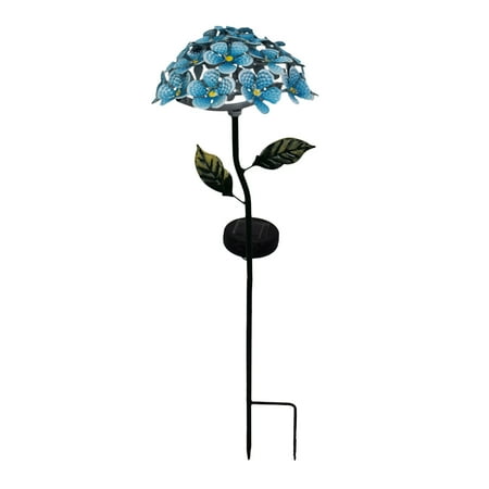 

Garden Decor Led Solar Hydrangea Flower Lamp Ground Plug Lawn Lamp Garden Lamp
