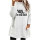 thumbnail image 2 of Ailaofu Womens Fall Long Sleeve T-Shirts Casual Tops for Leggings Loose Soft Blouses with Pocket, 2 of 4