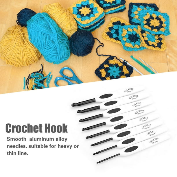 Crochet tricot 54 pcs kit crochet debutant aiguilles ergonomiques