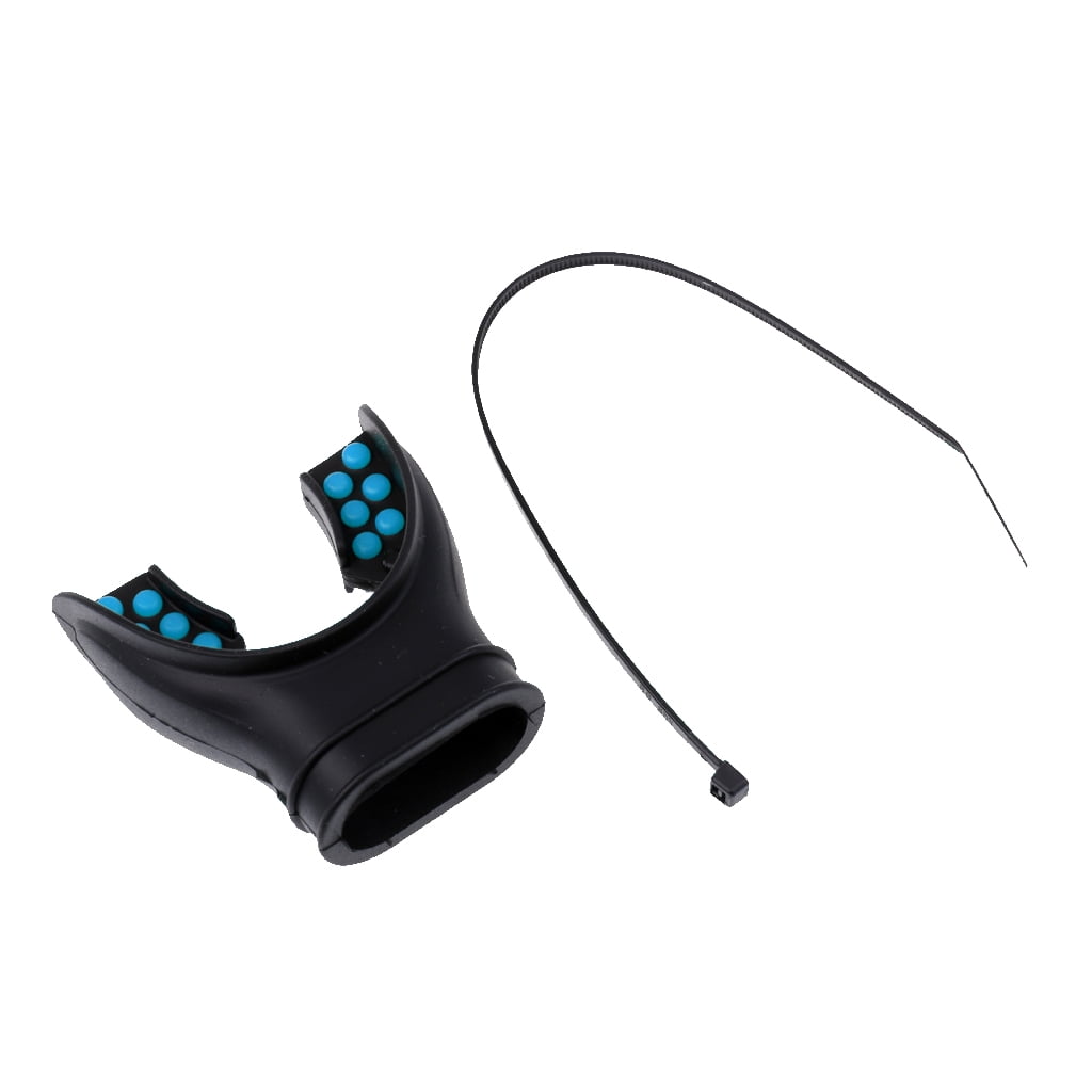 Scuba Diving Snorkel Mouthpiece, with Regulator Tie for Kids