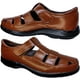 thumbnail image 3 of Sandalia En Piel Borrego Para Hombre Huarache Confort Casual Color Shedron MD07, 3 of 6