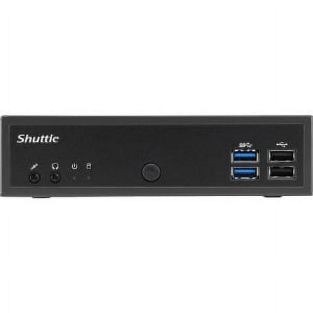 Shuttle - XPC slim Gaming Desktop - Intel Core i5-7200U - NVIDIA GeForce GTX 1050 - Black
