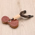 thumbnail image 5 of SEWOART Violin Hanger with Wood Base Wall Mount Easy to Install for Home and Practice, 5 of 6