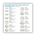 thumbnail image 4 of Pathways Heavyweight Paper Bowls, Wisesize, 12 Oz, Green/burgundy, 125/pack | Bundle of 5 Packs, 4 of 5
