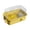 Yellow, variant on Serenable Hamster Cage Hamster Habitat Creative Exercise Playing House Ventilation Small Animal Cage House for Rabbits Sugar Glider Rats Orange