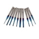 thumbnail image 2 of 10 unids/set 1/8 pulgadas vástago de acero de tungsteno brocas molino de extremo grabado 0.8-3mm Baoblaze Brocas de grabado, 2 of 7