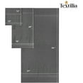 thumbnail image 2 of Textilia Set of 8 - 3 Size 100% Cotton Towels 600gsm Gray, 2 of 5