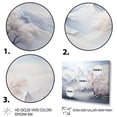 thumbnail image 3 of Designart "Serenity Amidst Snowy Peaks II" Landscapes Framed Wall Art Decor - Traditional White Mountains Winter Living Room Framed Canvas Art, 3 of 6