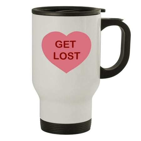 

Get Lost #71 - Funny Humor 14oz White Travel Mug