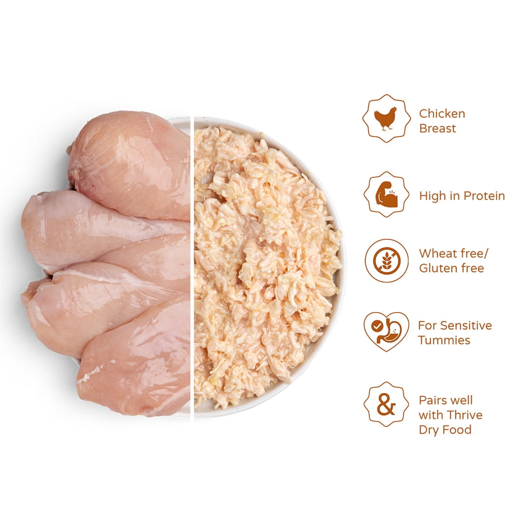 Thrive Chicken Breast Complete Wet Cat Food- Chicken 6 cans of 75g