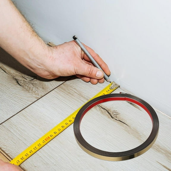 FRCOLOR Self Adhesive Wall Molding Trim Mirror Frame Peel Stick Trim Molding Mirror Border Peel Stick Trim Straps for Ceiling Mirror Frame Edging Wall Decors