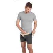 Movibrace Right Side Inguinal Hernia Support Truss Belt with Compression Pad (S)