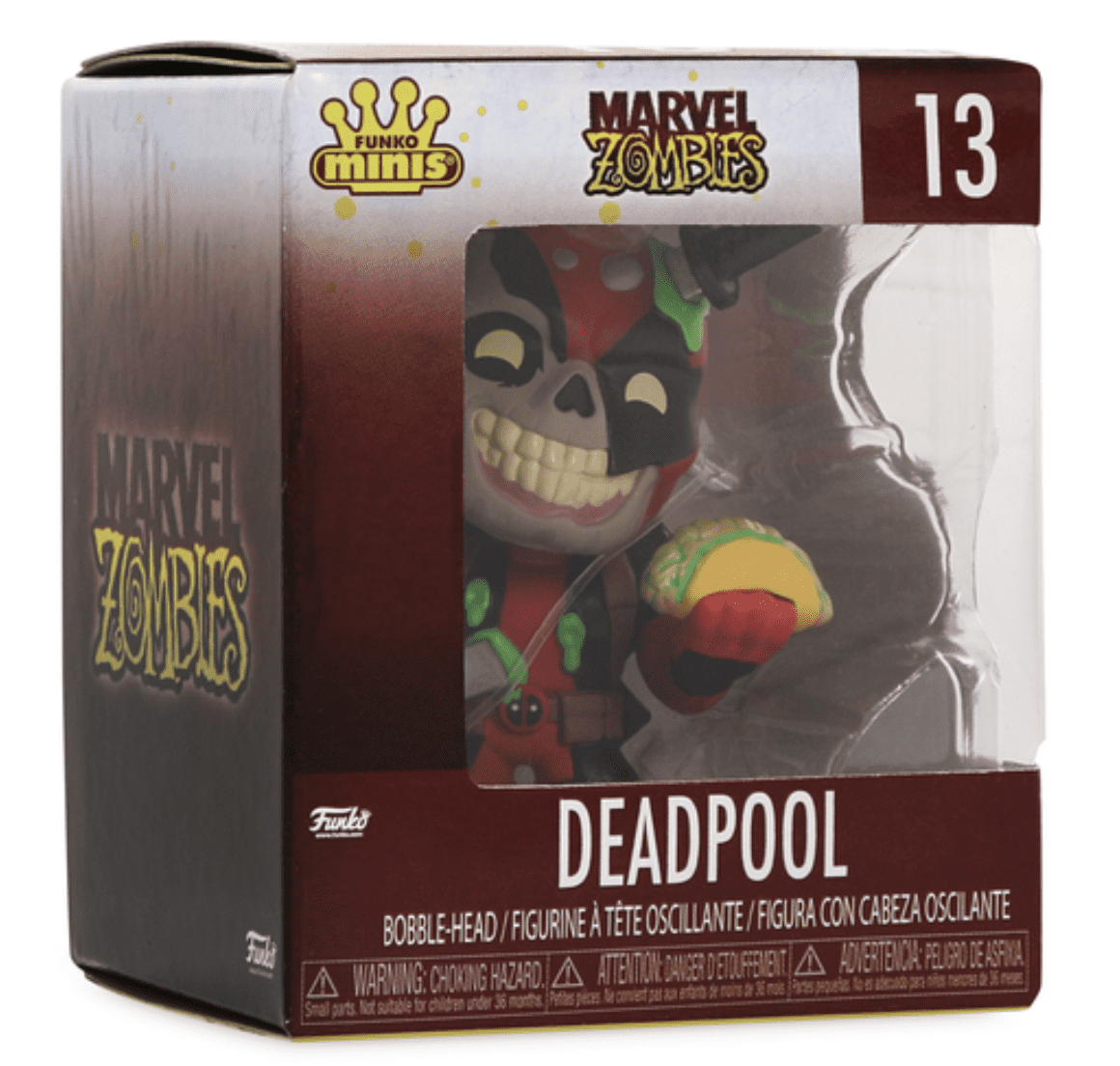 Funko Marvel Zombies BobbleHead Deadpool
