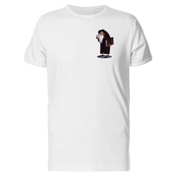 Funny Jew With A Book Tee Men's -Image by Shutterstock