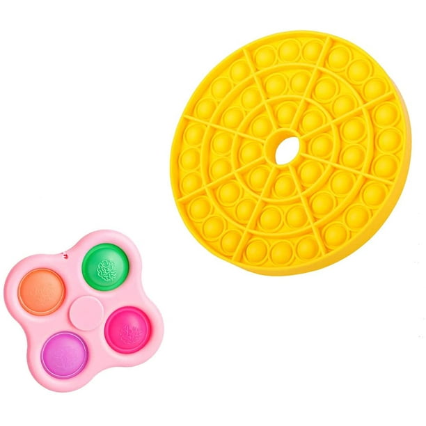 Sac Pop It pour enfants - Jouet sensoriel à bulles compressibles en  silicone anti-stress