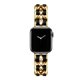 thumbnail image 1 of Pulsera de oro para mujer para Apple Watch Band 8 Ultra 49mm 7 SE 6 5 4 3 41mm 45mm 38/42mm 44 40mm Correa Lady Metal Leather Bracelet Tan Jianjun unisex, 1 of 2