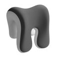 thumbnail image 2 of Almohada cervical portátil y extraíble para silla de oficina, cómoda y multiusos. Gris claro, 2 of 9
