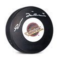 thumbnail image 1 of Trevor Linden Autographié Vancouver Canucks Retro Logo Rondelle, 1 of 2