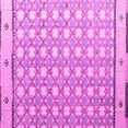 thumbnail image 1 of Ahgly Company Indoor Square Abstract Pink Modern Area Rugs, 6' Square, 1 of 4