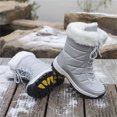 thumbnail image 2 of LASUDRAA Womens Waterproof Winter Snow Boots Warm Shoes Furry Mid-Calf Walking Shoes, 2 of 8