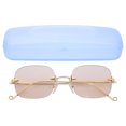 thumbnail image 1 of Gafas de sol de moda Unisex Viajes al aire libre Protección para los ojos Gafas de sol sin montura, 1 of 14