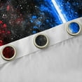 thumbnail image 4 of Castle Fairy Blue Red Lightsaber Black Out Curtains for Boys Girls,Universe Galaxy Curtains Pack of 2 (42x63 Each),Video Game Gamepads Bedroom Curtains,Super Cozy Room Decor, 4 of 6