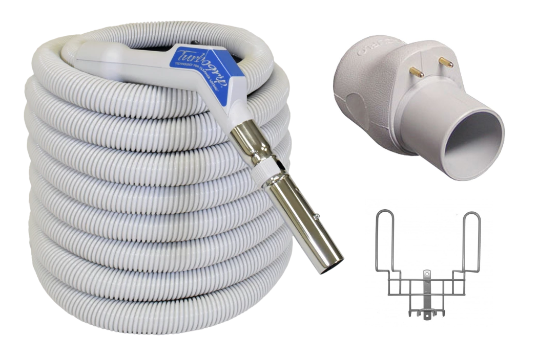 Vacuflo TurboGrip Low Voltage Hose for Central Vacuum Systems 30' 7352