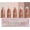 A2 Short Coffin 1, variant on Press  Toenails Short Square, 150 count  Press    Tips,5 Colors Soft Gel    Tips Extensions for Women  Art DIY 15 Sizes