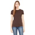 thumbnail image 1 of The Bella + Canvas T-Shirt pour Femmes Favorite - Chocolat - 2TG, 1 of 3