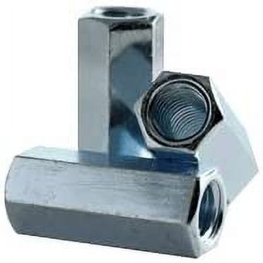 

Coupling 7/16 -14 x 5/8 x 1 3/4 A563 Grade A Steel Zinc Plated (Quantity: 30) Thread Size: 7/16 -14 Length: 1 3/4 Width: 5/8