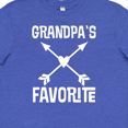 thumbnail image 4 of Inktastic Grandpa Favorite Grandchild Gift Youth T-Shirt, 4 of 5