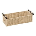 thumbnail image 1 of zhangmingg Woven Wicker Home Storage Organizer for Bathroom and Countertop Paper Towel Holder, 1 of 5