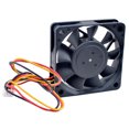 thumbnail image 2 of AFB0612HB 6cm 60mm fan 60x60x15mm DC12V 0.15A 3 lines Cooling fan, 2 of 4