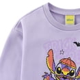 thumbnail image 4 of Disney Lilo & Stitch Halloween Crewneck Pullover Sweatshirt (Girls), Sizes 4-12, 4 of 4