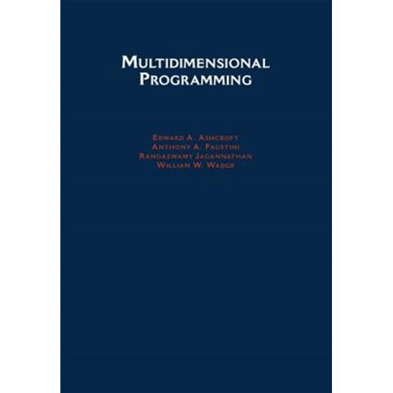 Pre-Owned Multidimensional Programming, (Hardcover)