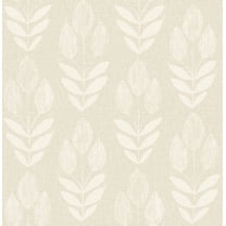 Chesapeake Garland Khaki Block Tulip Wallpaper