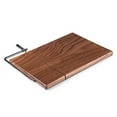 thumbnail image 2 of Non-slip Rubber Feet Cheese Cutting Tool, Marble Cutting Board with Stainless Steel Wire Cheese Slicer for Gourmet Cheeses, 2 of 6