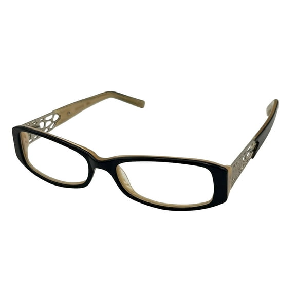 Apple Bottoms Women's Ophthalmic Plastic Rectangle Eyeglasses, Black, 52mm